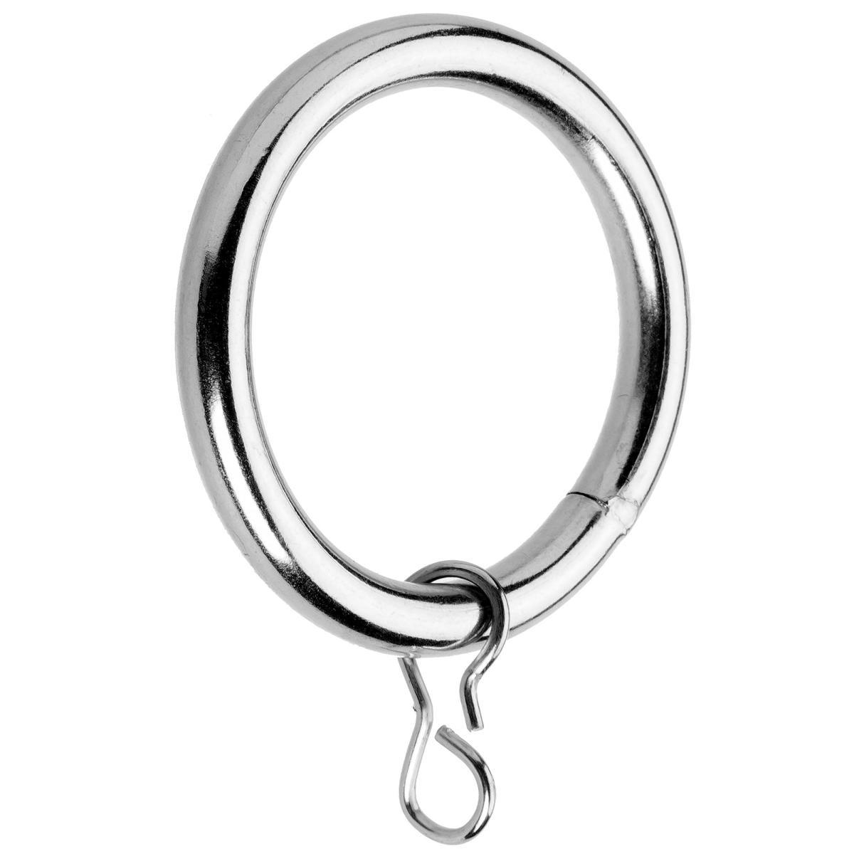 Glitter Ball Chrome Extendable Curtain Pole Dia. 16/19mm Silver – image 2
