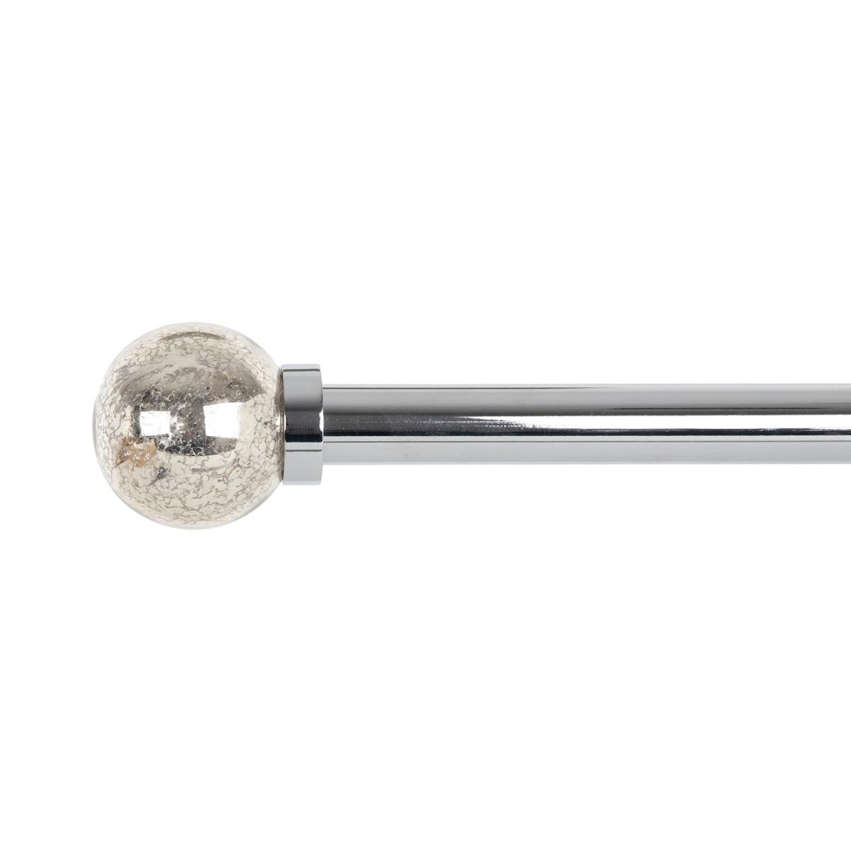 Mercury Extendable Metal Eyelet Curtain Pole​ – image 2