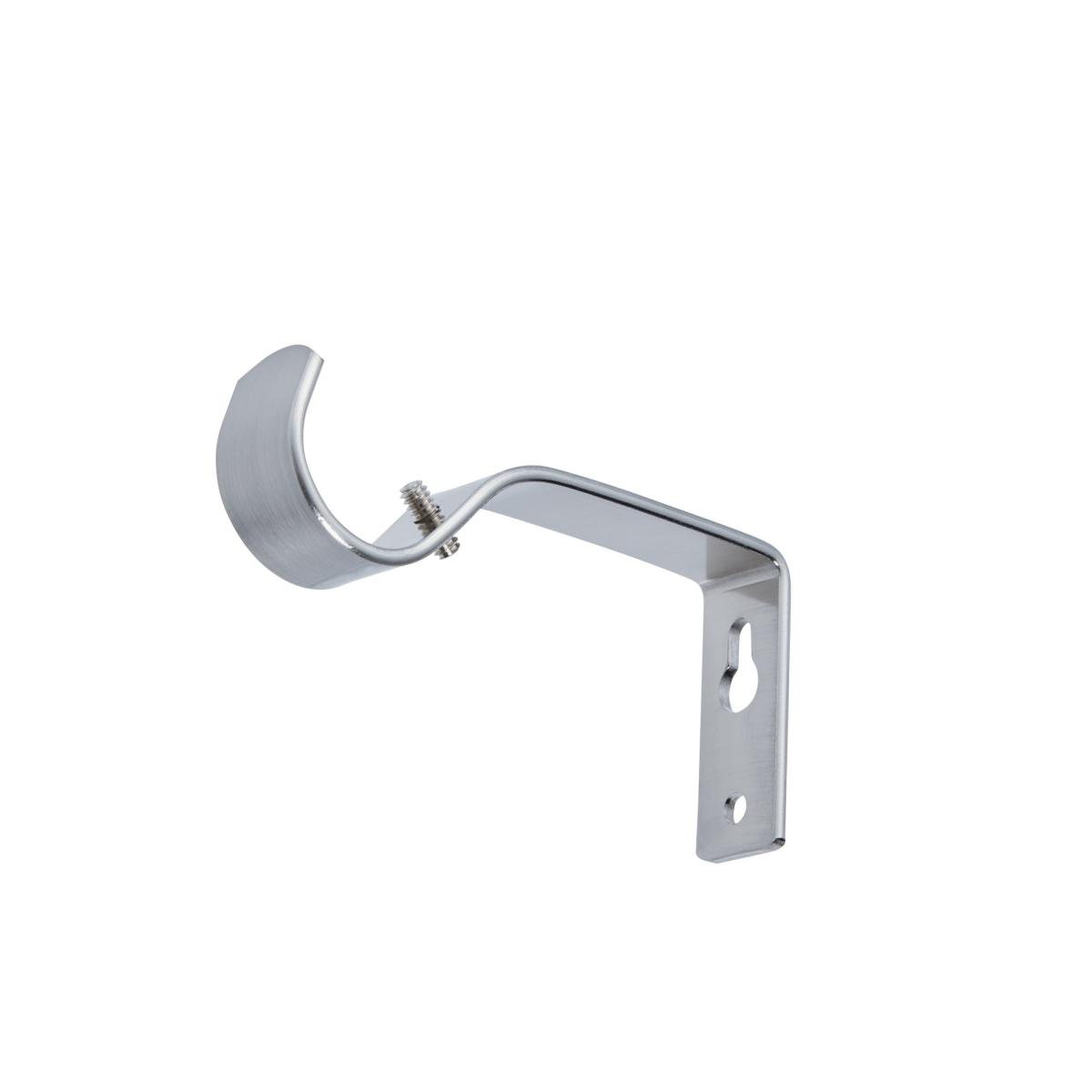 Holford Ball Extendable Curtain Pole Dia. 25/28mm Silver – image 3