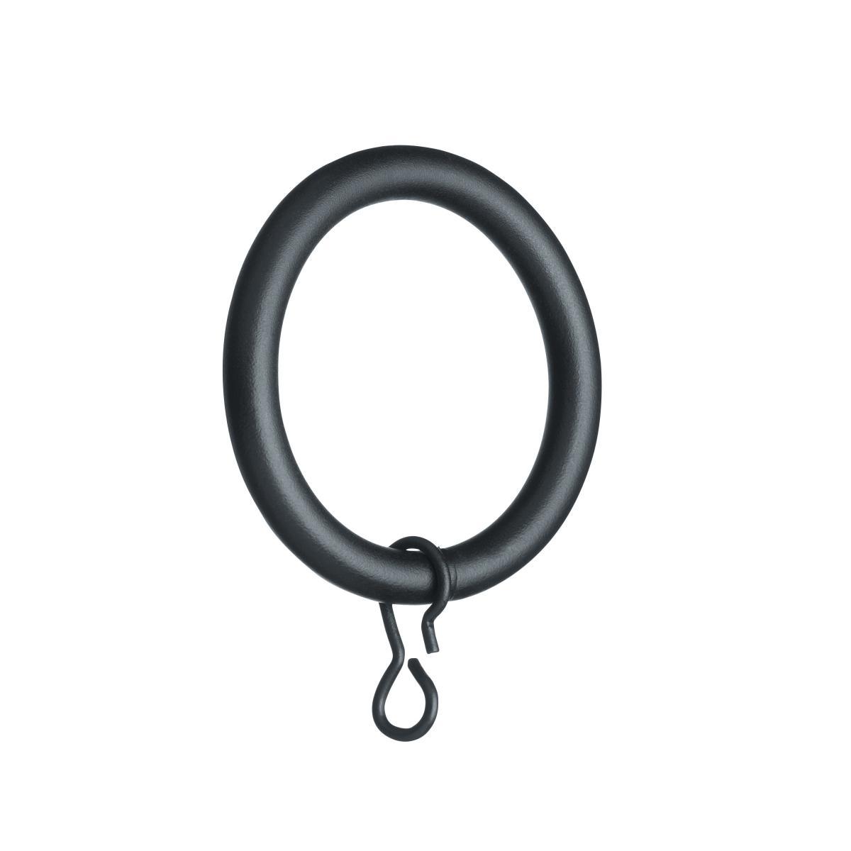 Trinity Satin Steel Extendable Curtain Pole Dia. 16/19mm Matt Black – image 4