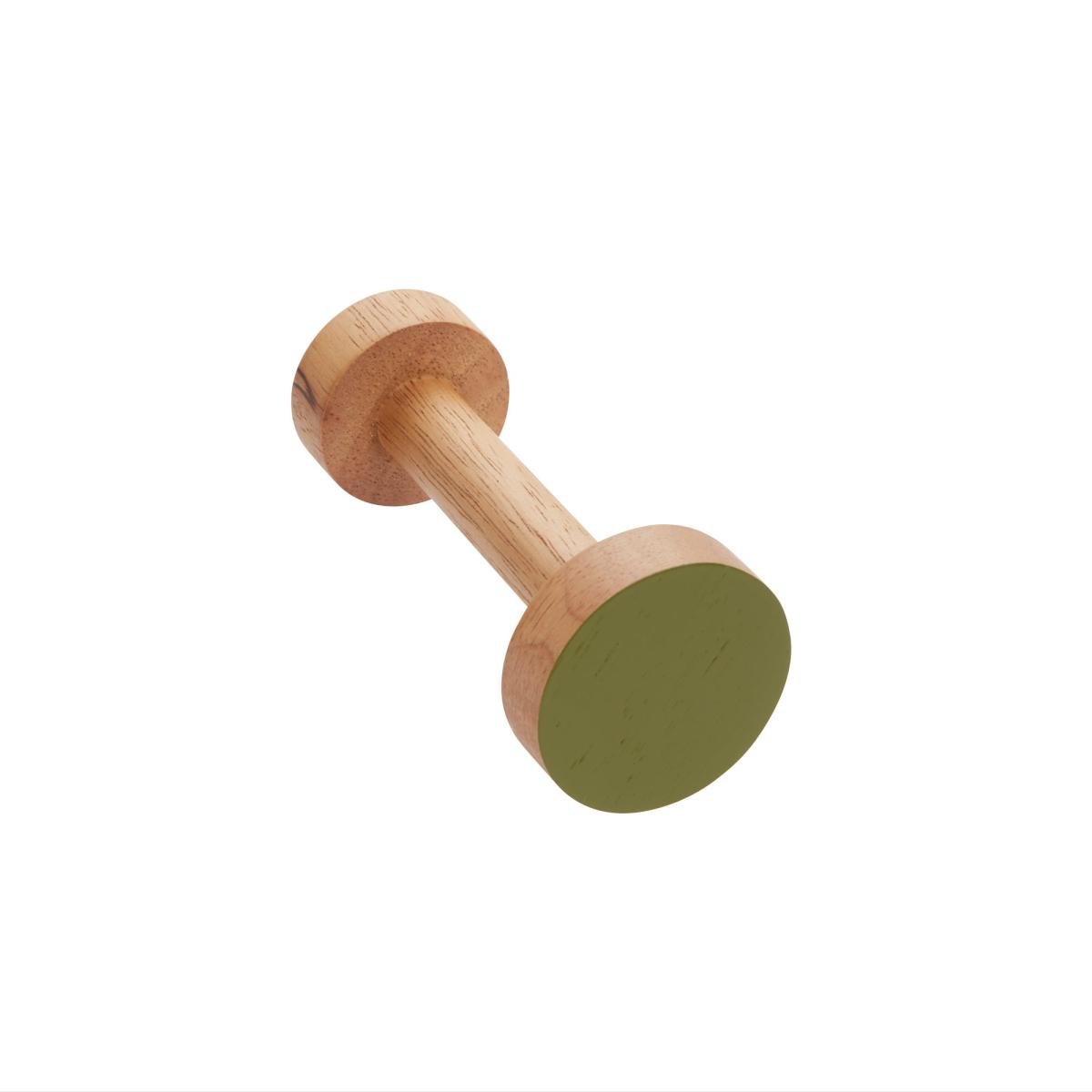 Elements Painted Wooden Curtain Dresser Green – image 2