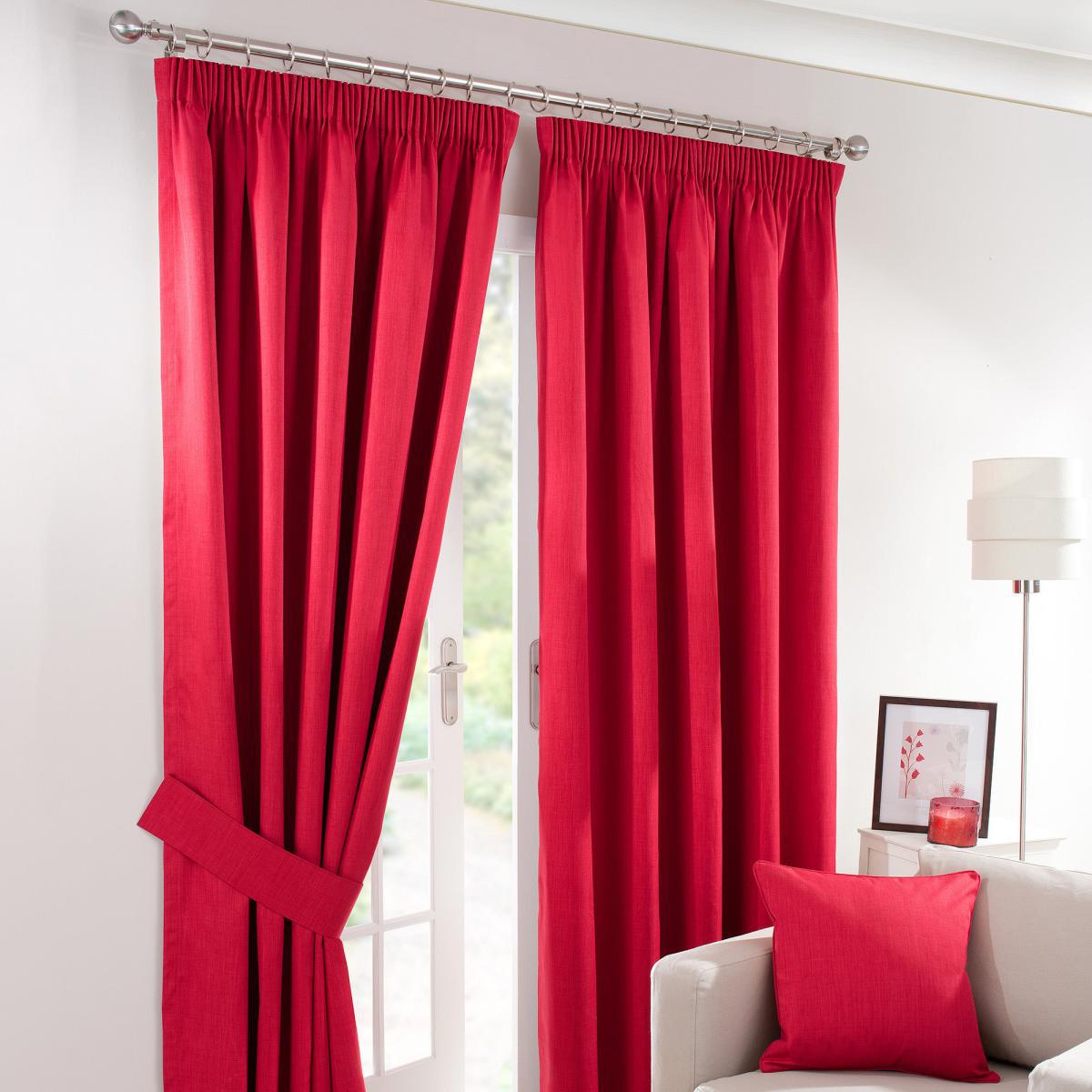 Solar Red Blackout Collection Tiebacks Red – image 2