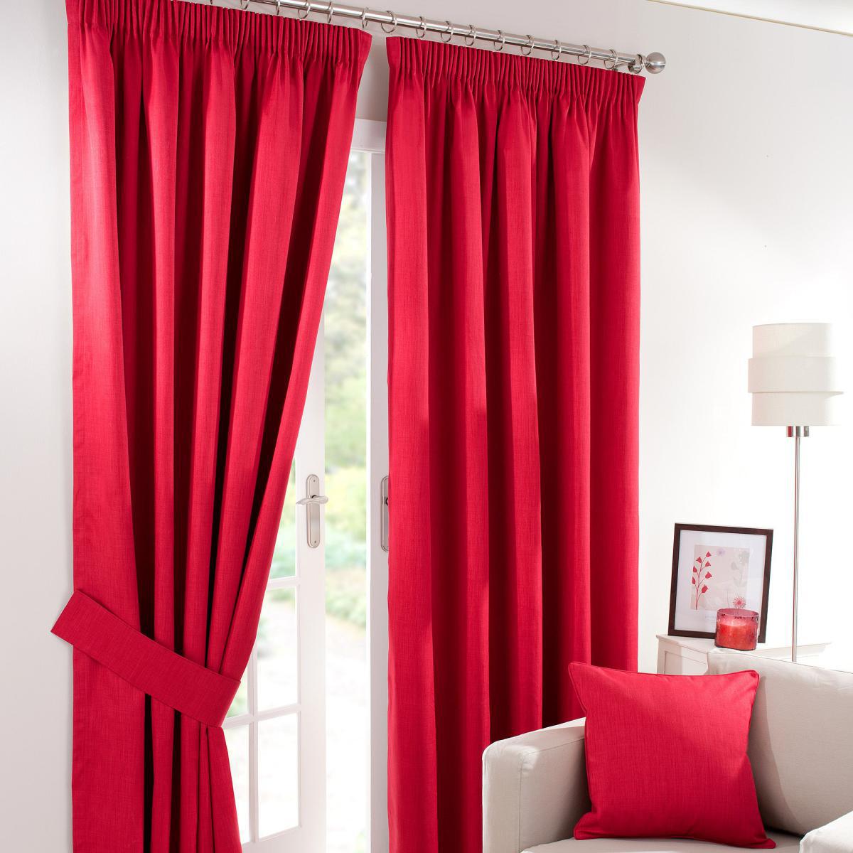 Solar Red Blackout Collection Tiebacks Red – image 3