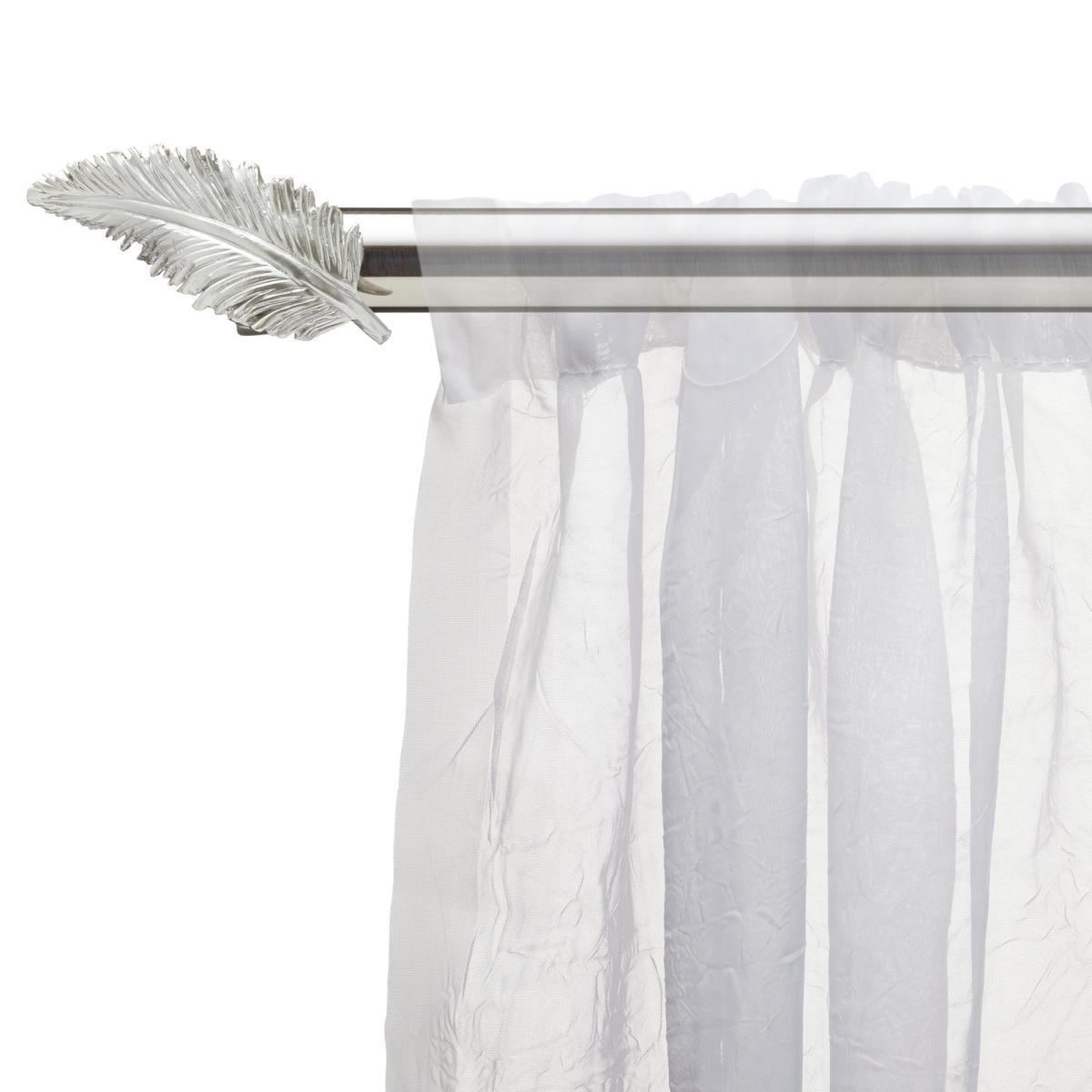 Mix and Match Feather Finials Satin Steel (Silver) – image 2