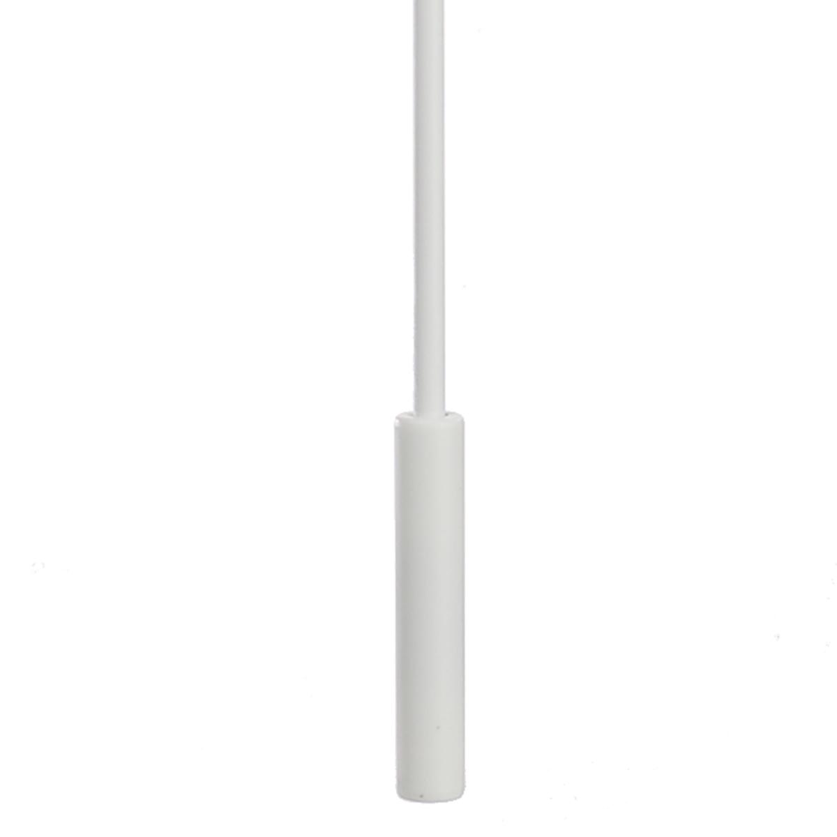 Pack of 2 White Curtain Draw Rods White – image 2