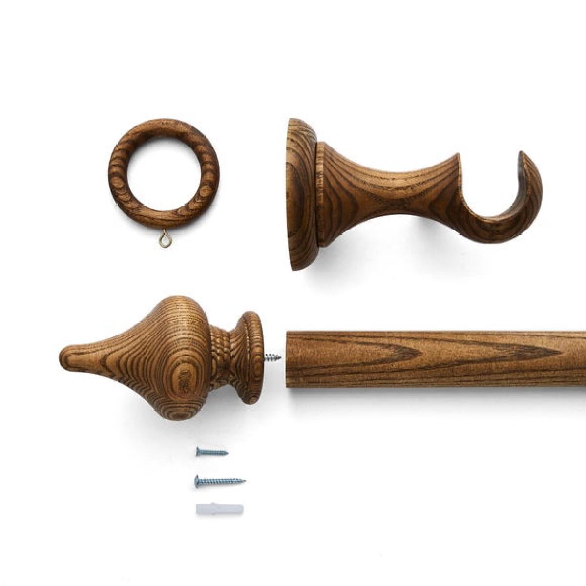 Pendleton Wood Curtain Pole – image 4
