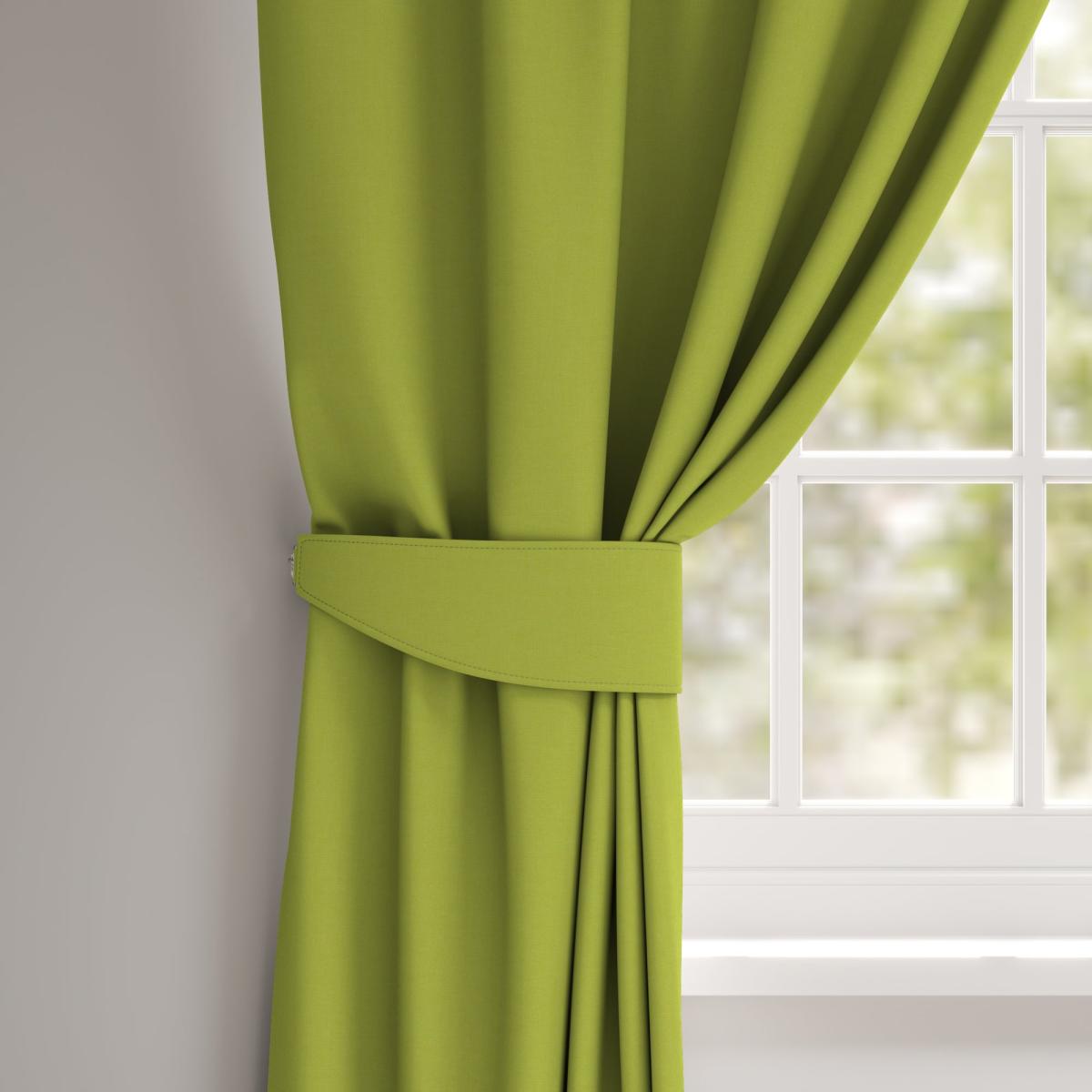 Panama Cotton Made to Measure Tieback Panama Mint – image 1
