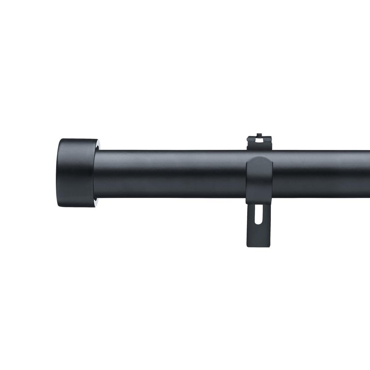 Trinity Metal Extendable Eyelet Curtain Pole 25/28mm Matt Black – image 2