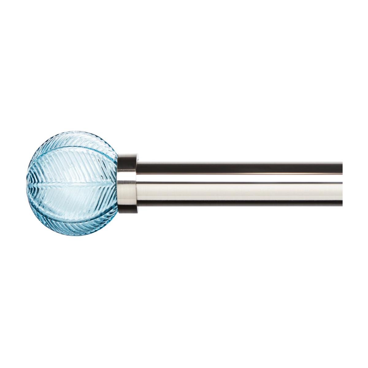 Stained Glass Extendable Metal Eyelet Curtain Pole