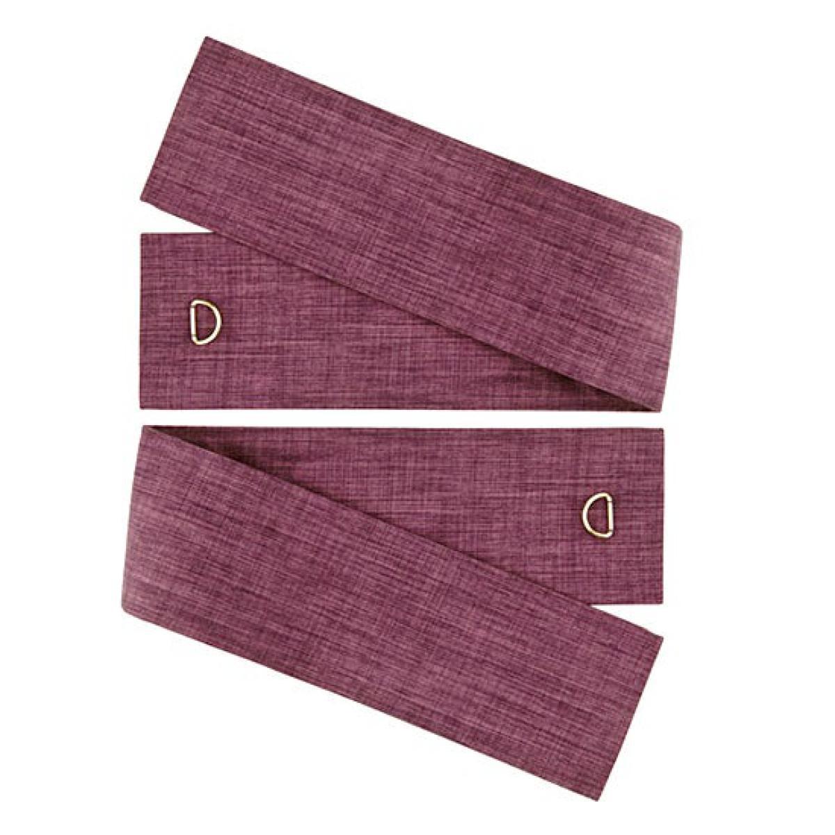 Solar Aubergine Curtain Tiebacks Purple – image 2