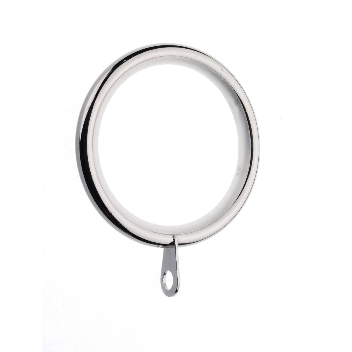 Ashton Metal Extendable Curtain Pole Satin Steel (Silver) – image 3