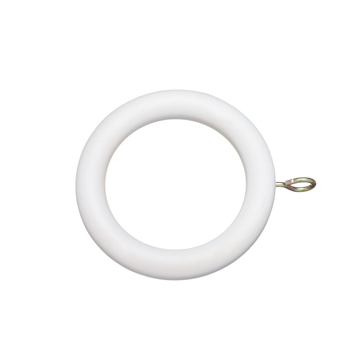 Enzo Wood Fixed Curtain Pole White – image 4