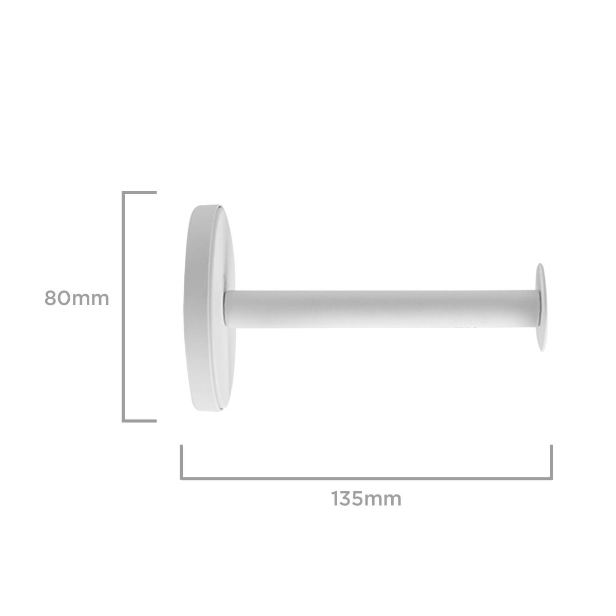 Reactive Glaze Curtain Hook Off-White – image 3