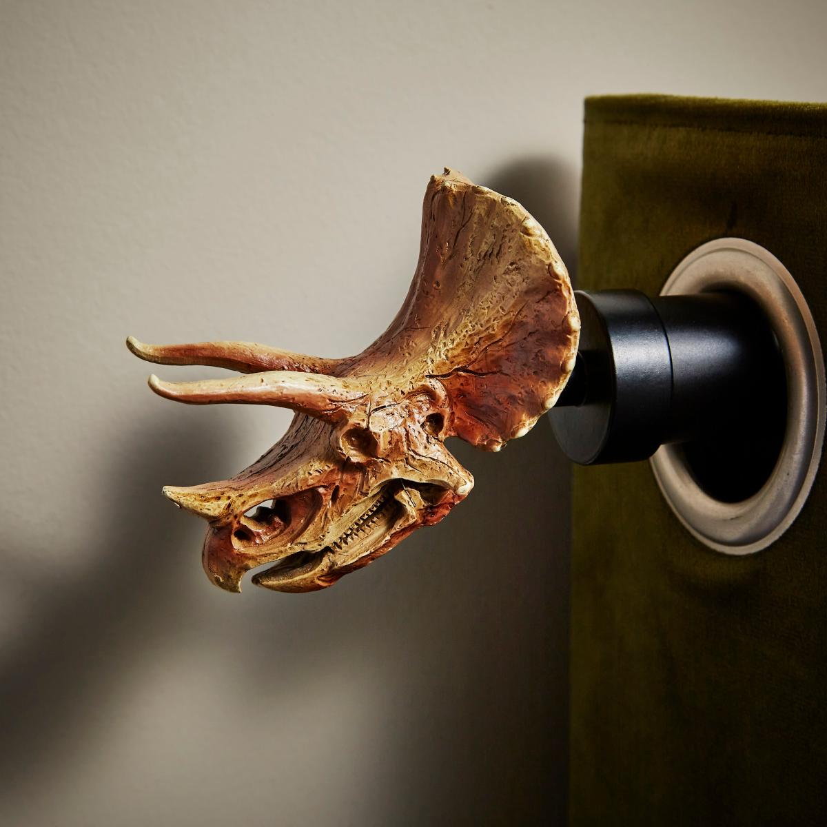 Triceratops Extendable Metal Eyelet Curtain Pole – image 2