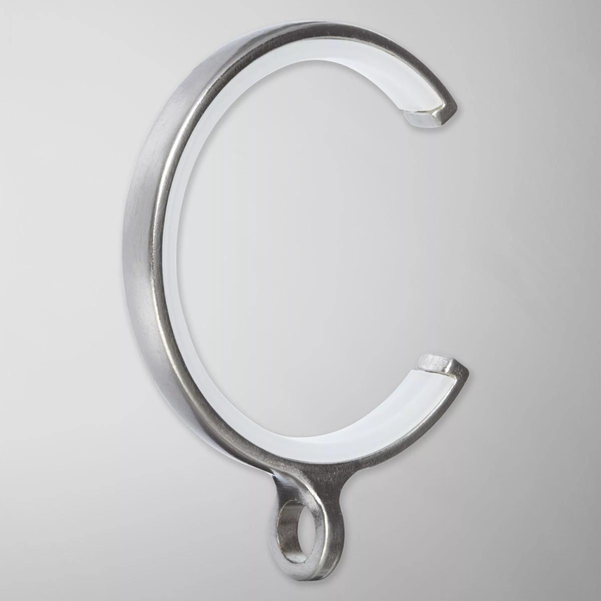 John Lewis & Partners Steel Passing Rings, Pack of 6, Dia.28mm – image 2