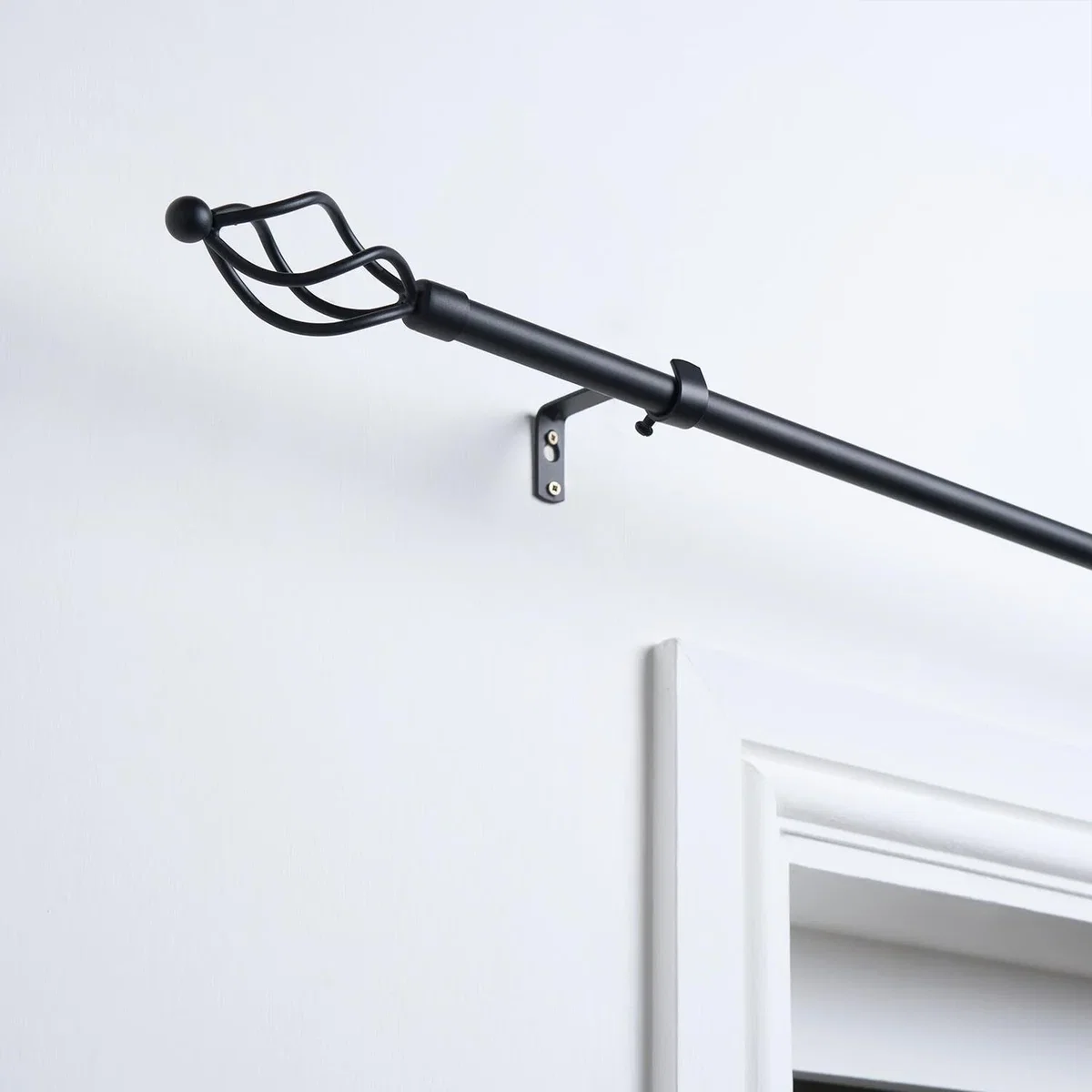 OHS Twist Extendable Curtain Pole - Black / 119cm / 0.8 – image 2