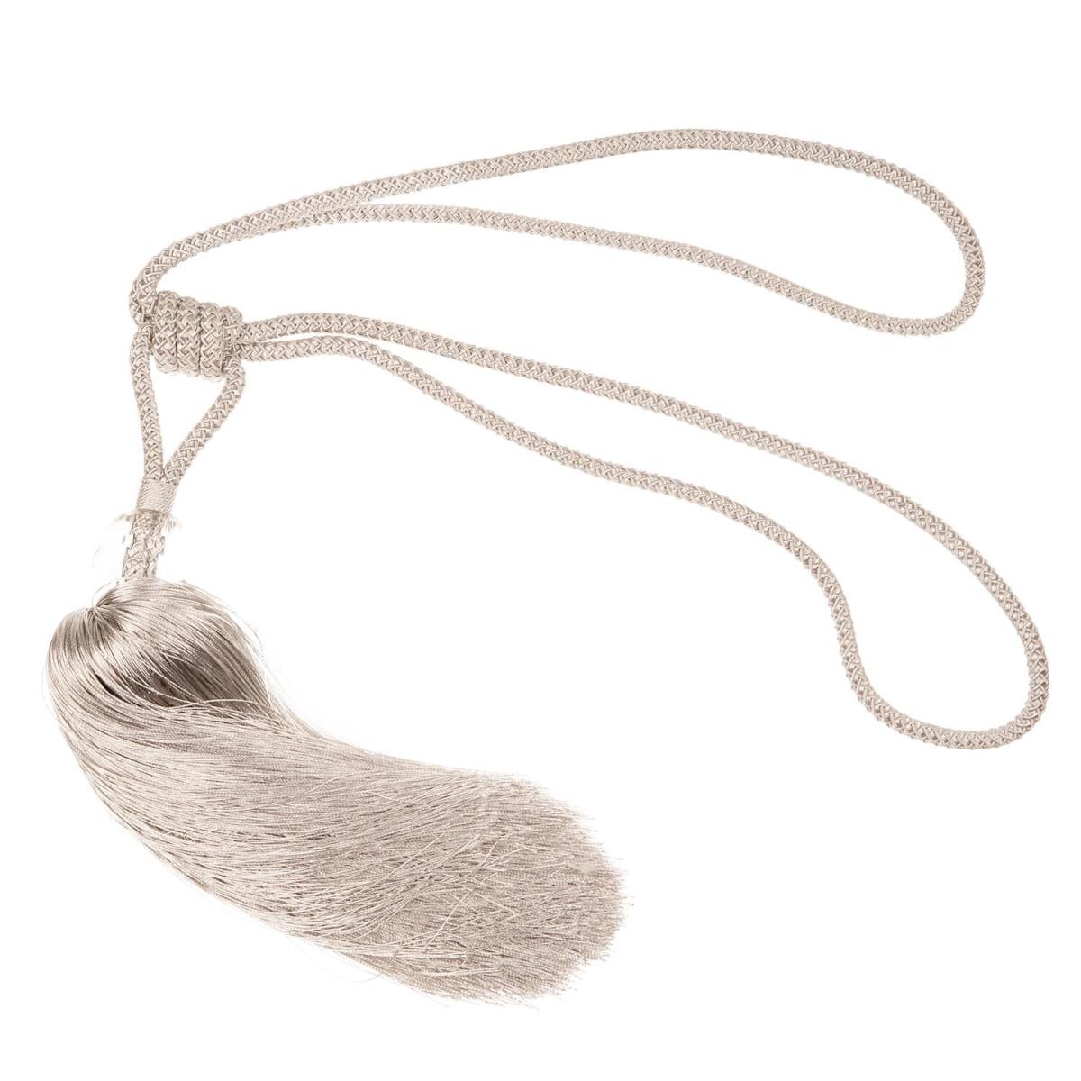 Oval Crystal Head Tieback  - Silver – image 2