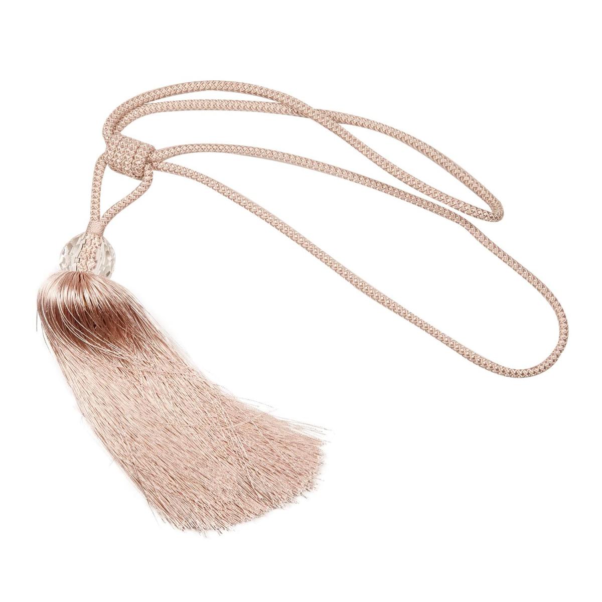 Oval Crystal Head Tieback  - Silver – image 4