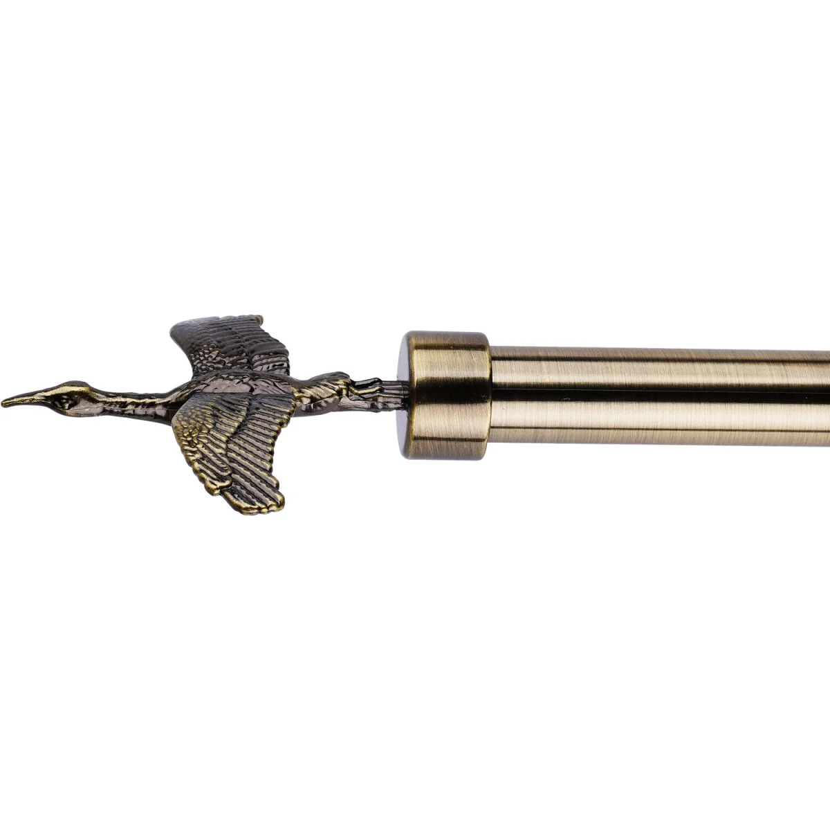 Crane Curtain Pole - Brass – image 2