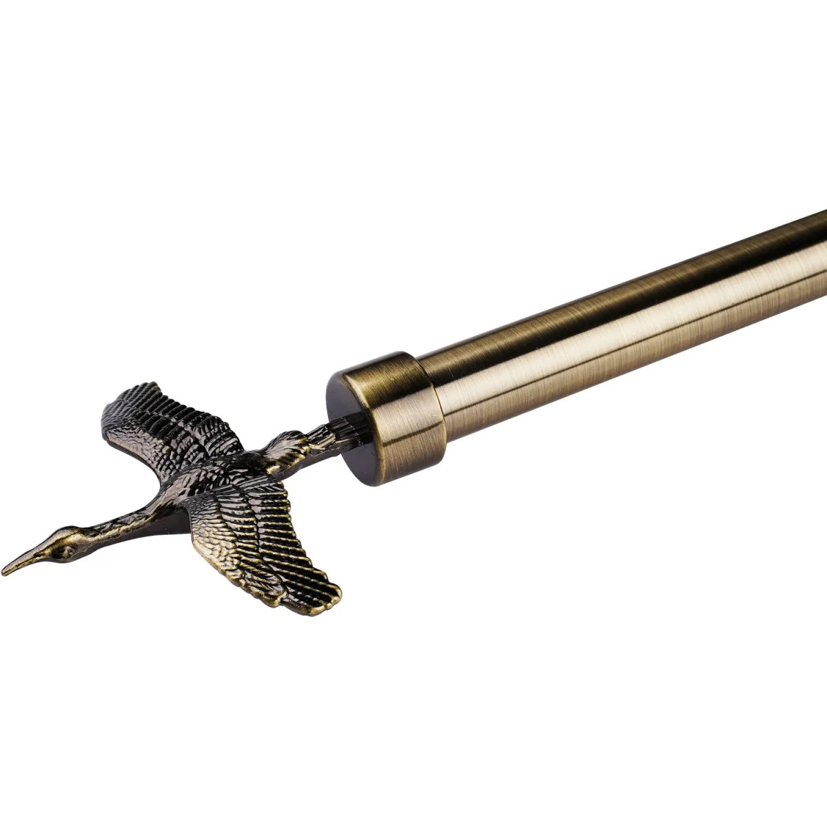 Crane Curtain Pole - Brass – image 4