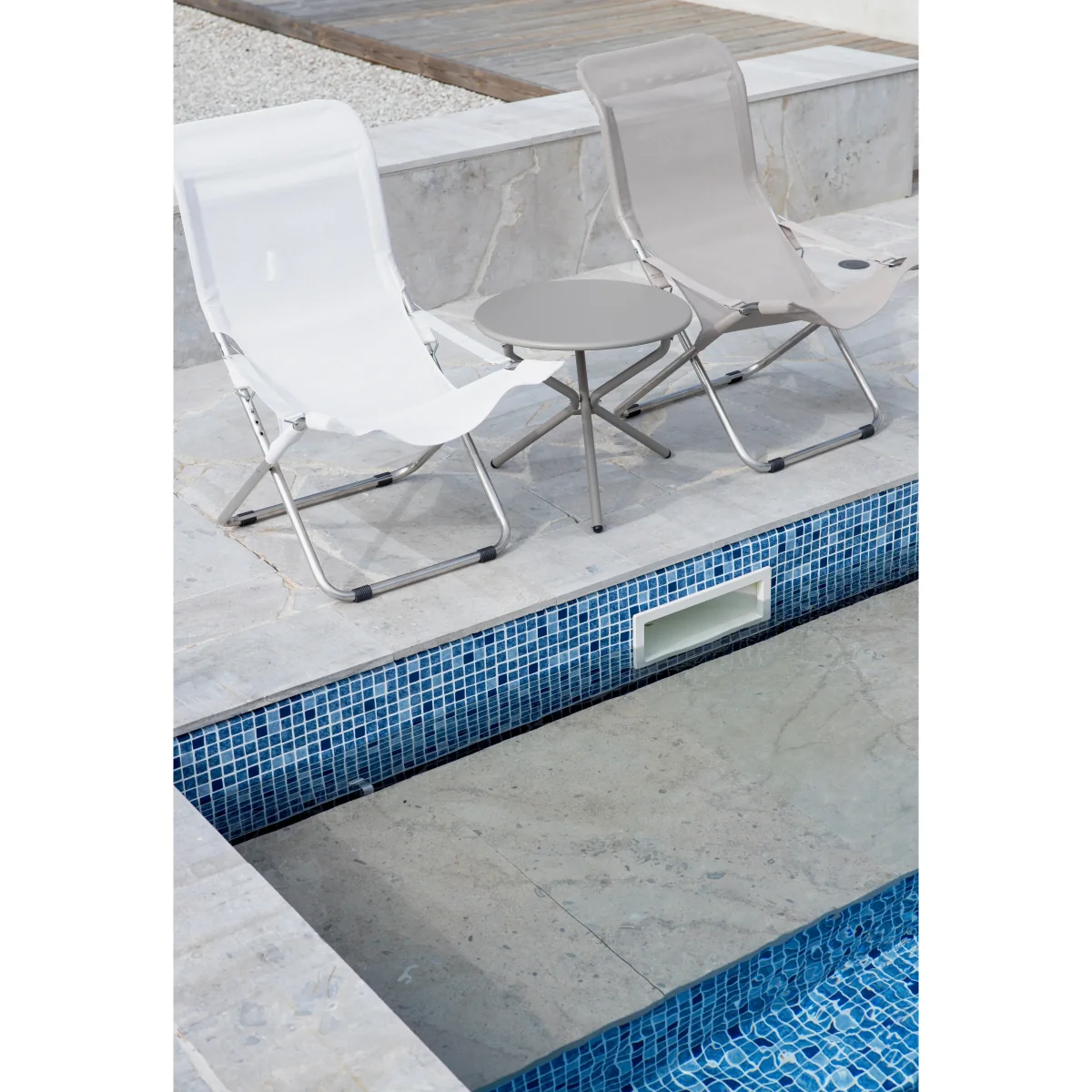 Fiam Fiesta sun lounger White-beige – image 3
