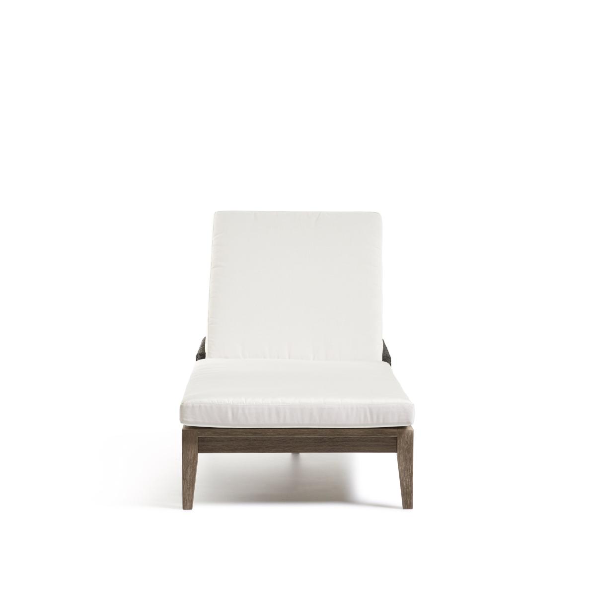 OKA, Whittaker Garden Lounger - Dark Cocoa, Garden Seating – image 4