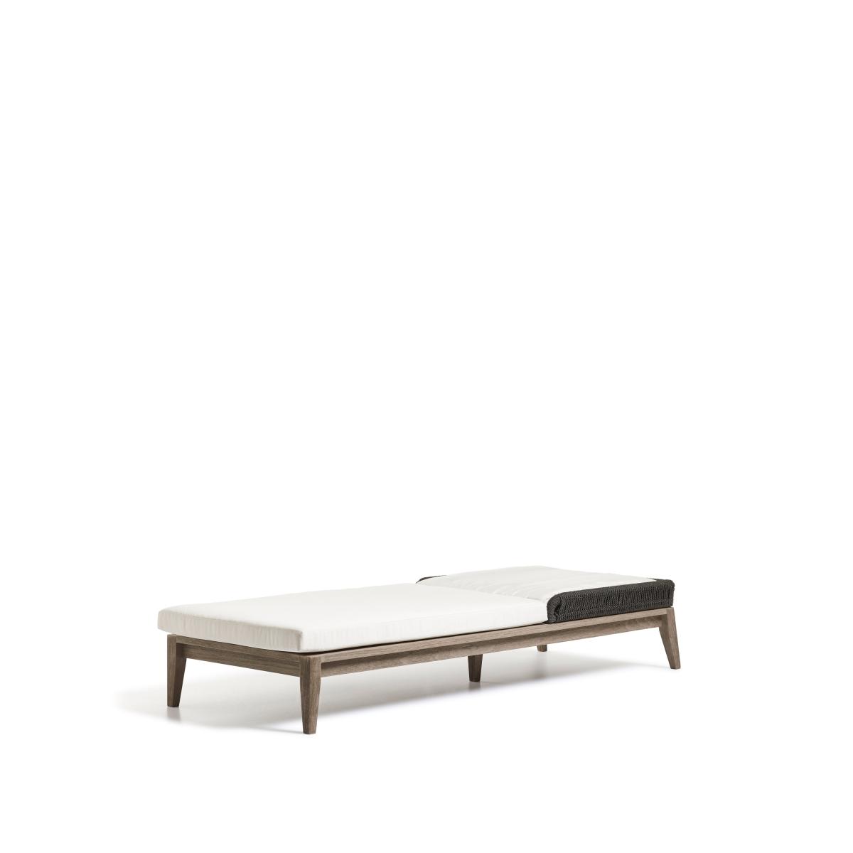 OKA, Whittaker Garden Lounger - Dark Cocoa, Garden Seating – image 6