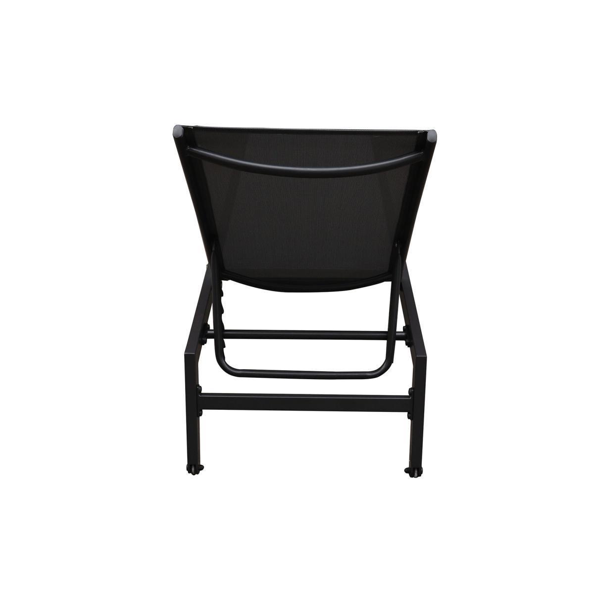Havana - Modern Sun Lounger - Graphite - Set of 2 – image 5