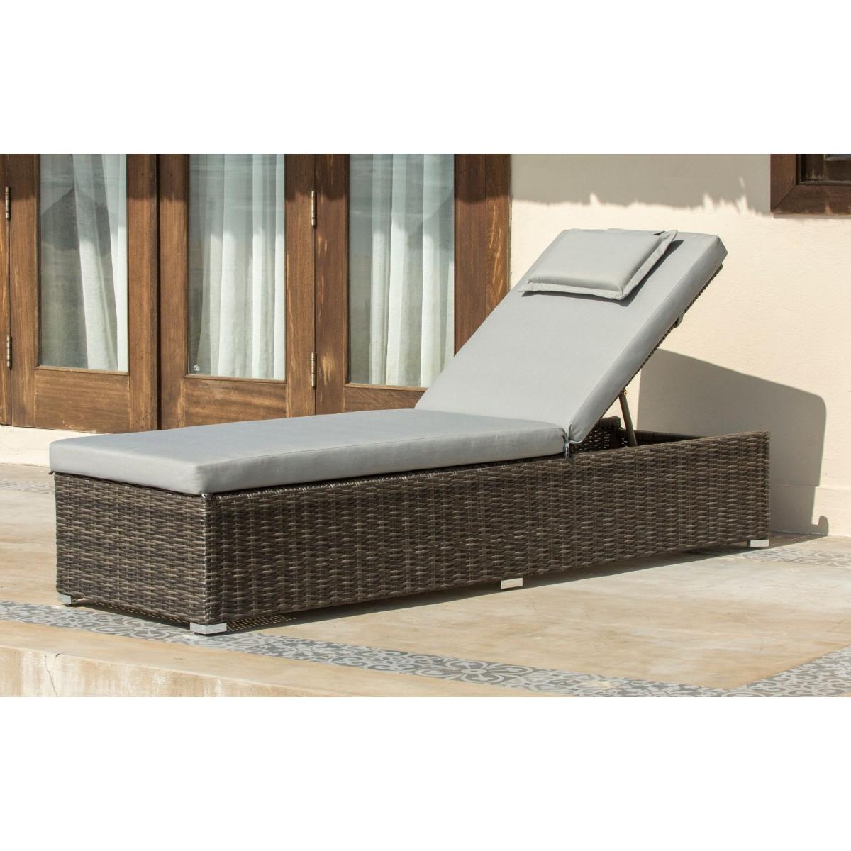 Marbella - Rattan Sun Lounger – image 1
