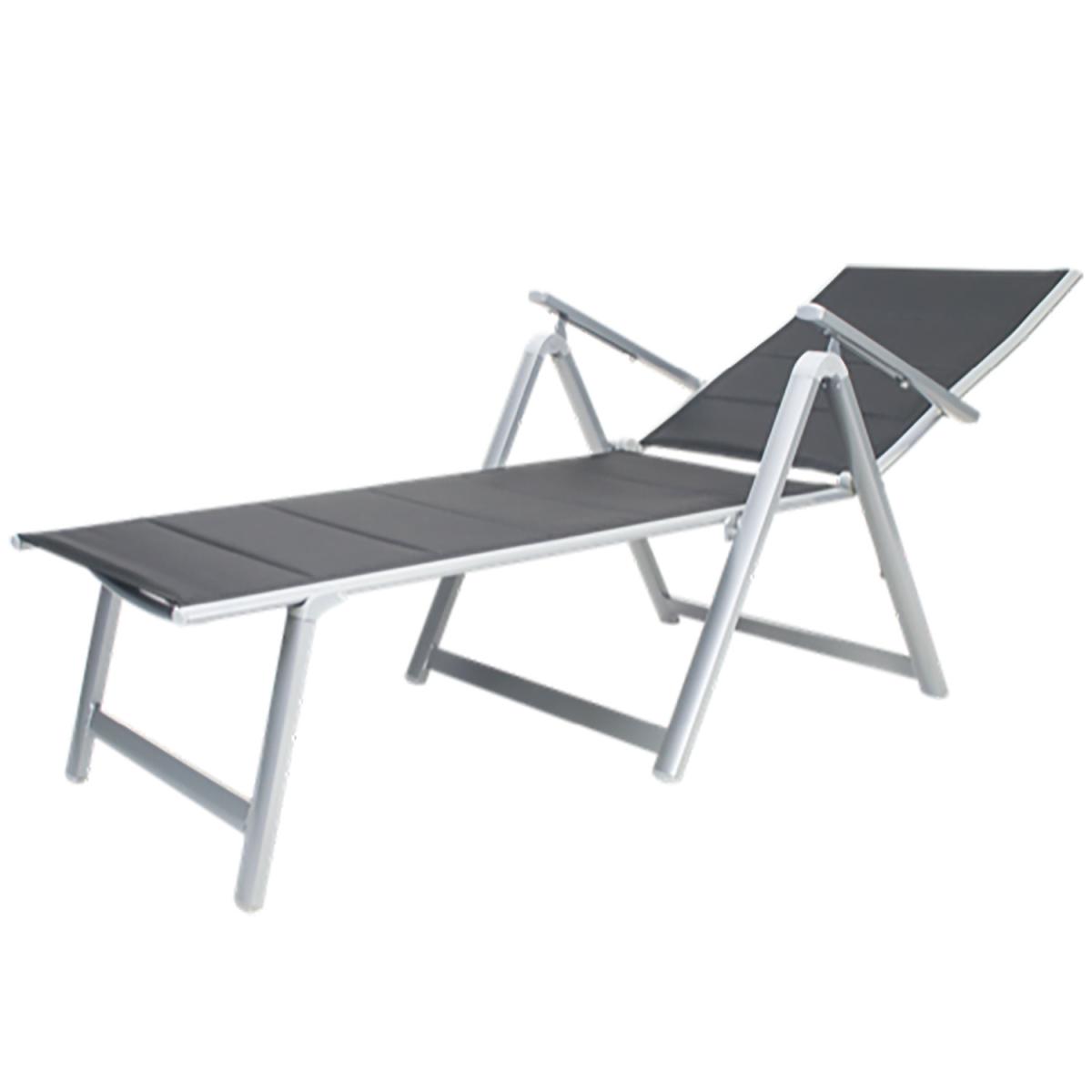 Deluxe Padded Sunlounger Bed - Black – image 3