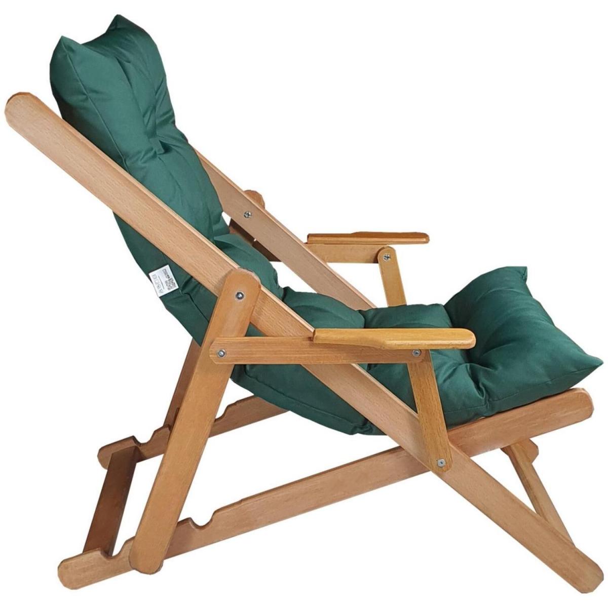 Kolyn Folding Lounge Outdoor Chair Set with Armrest - Cream – image 2