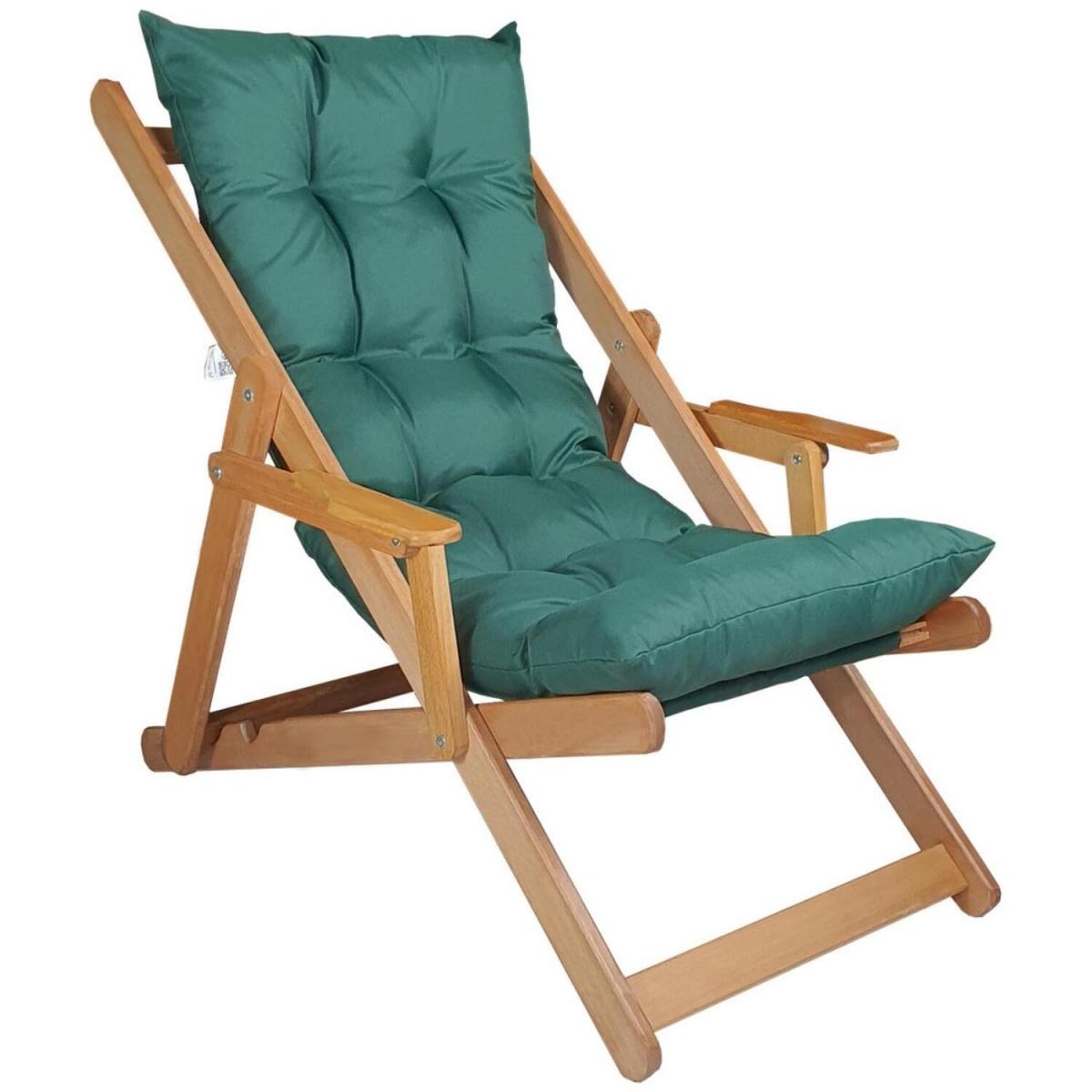 Kolyn Folding Lounge Outdoor Chair Set with Armrest - Cream – image 3