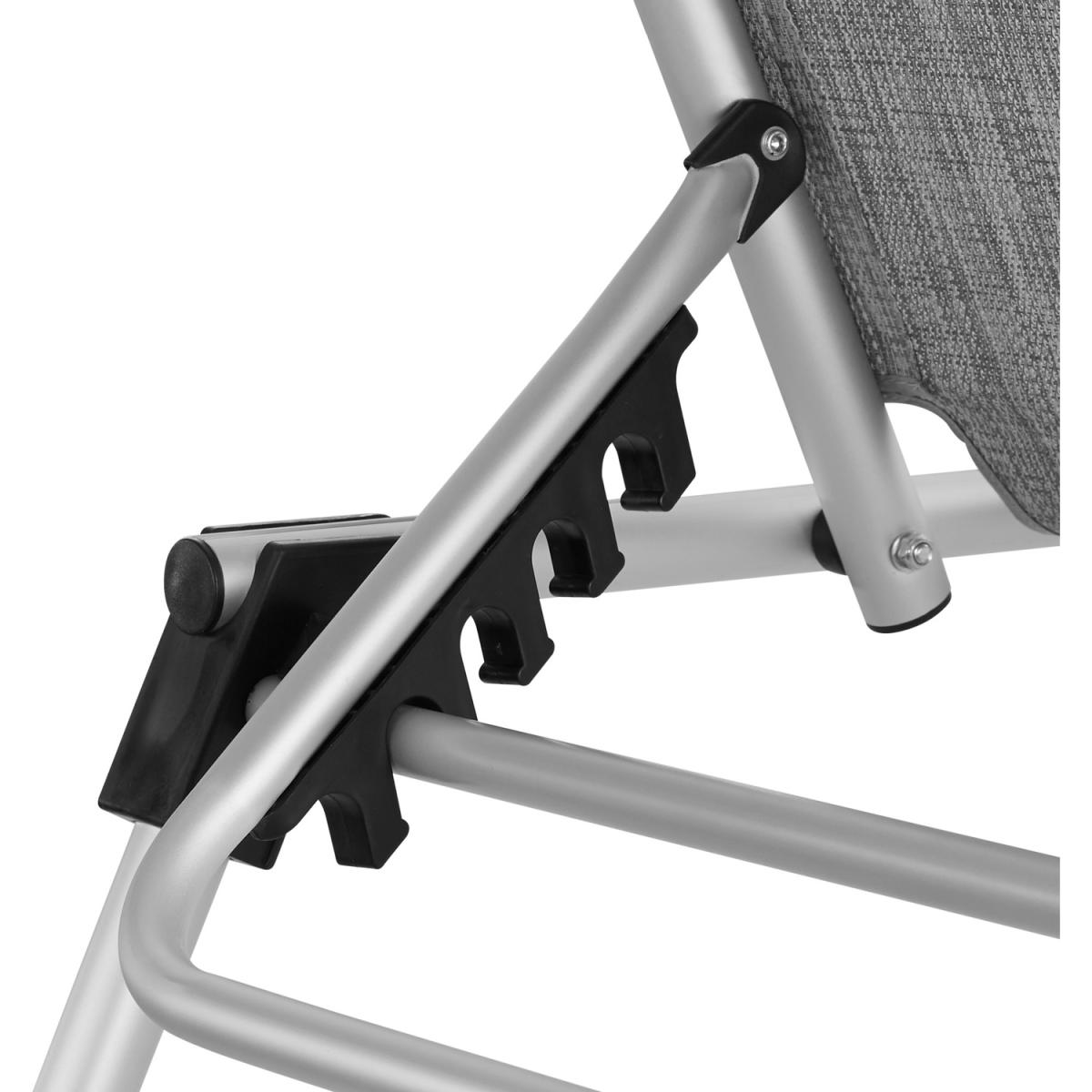 Sun Lounger Aurelie - Mottled Grey – image 3