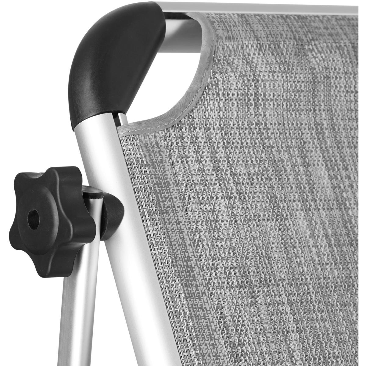 Sun Lounger Aurelie - Mottled Grey – image 5