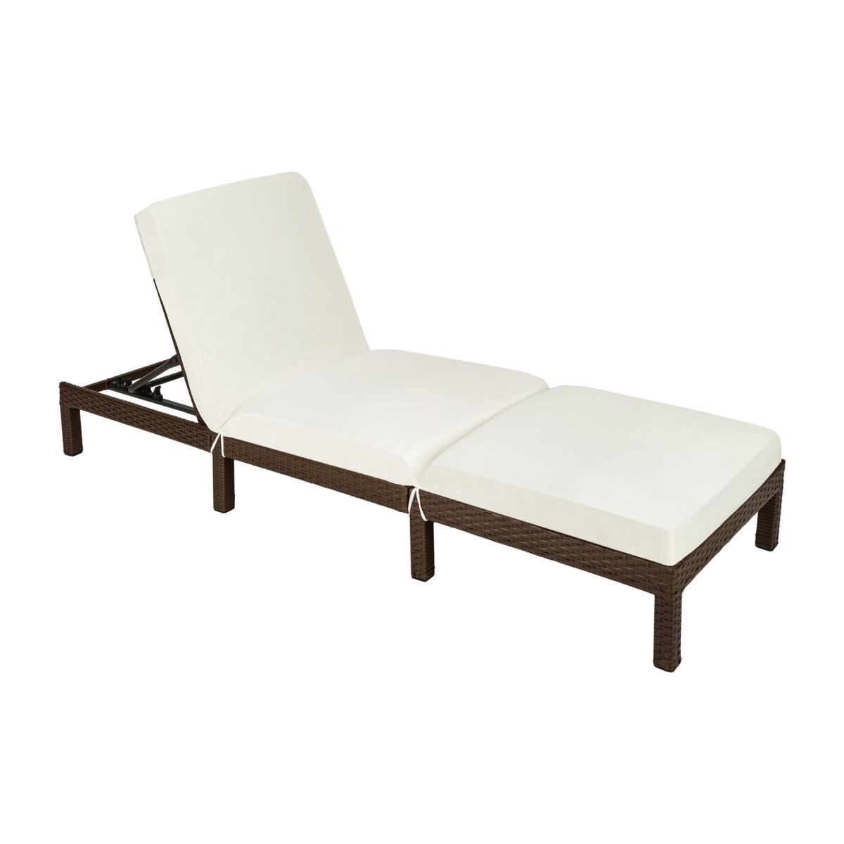 Sun Lounger Sofia Rattan - Brown – image 1