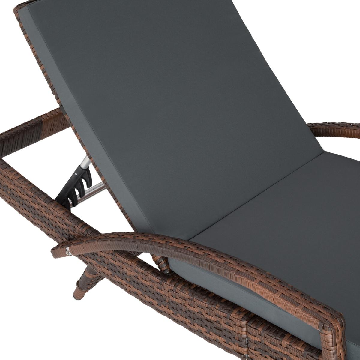 Sun Lounger Oceane Rattan - Mixed Brown – image 5