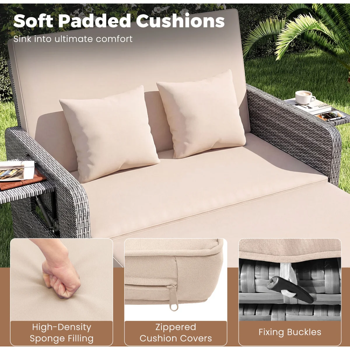 Outdoor Adjustable Daybed – image 6