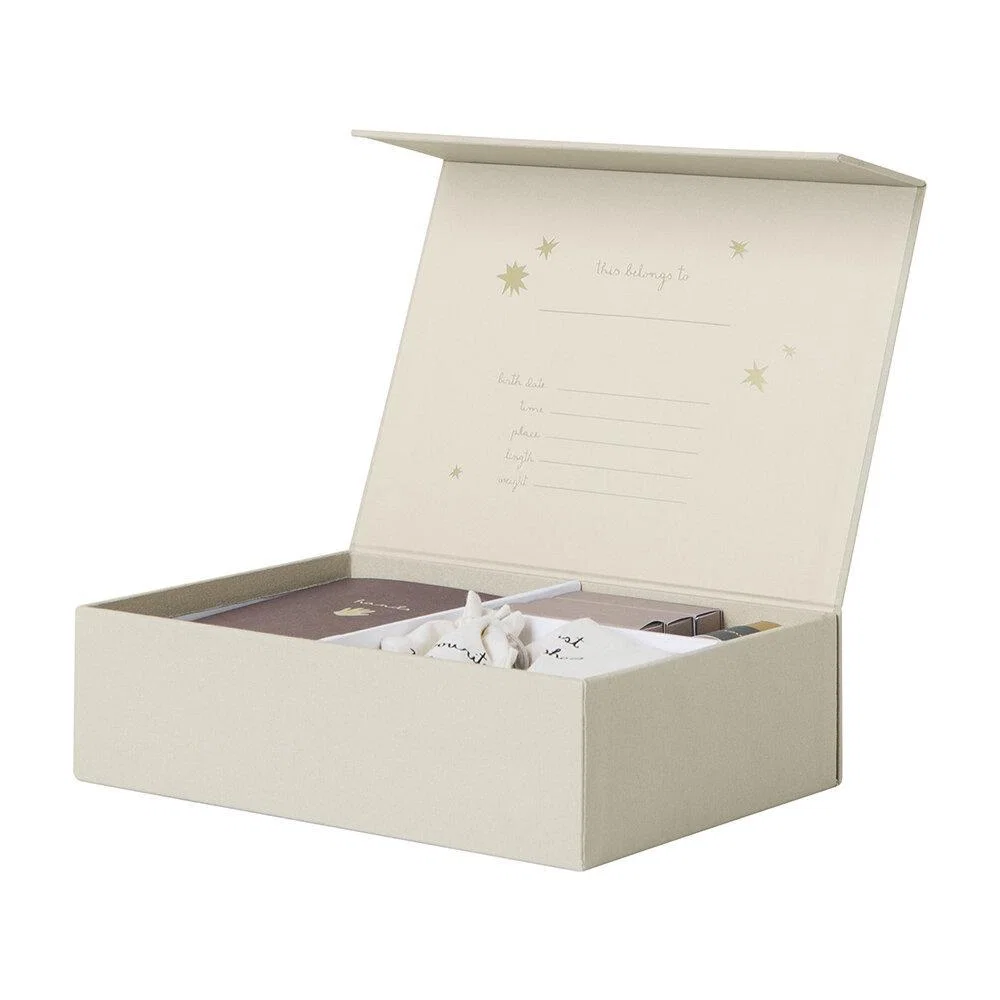 ferm LIVING - The Beginning of My Life Memory Box - Off White – image 3