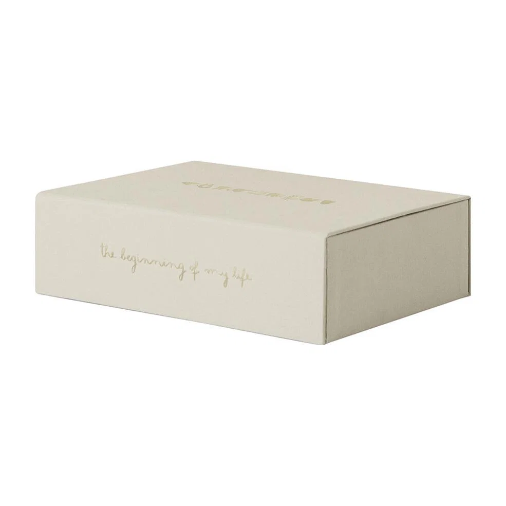 ferm LIVING - The Beginning of My Life Memory Box - Off White – image 1
