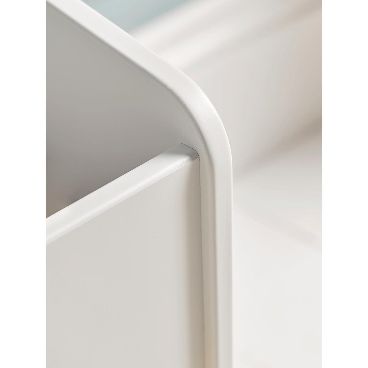 Cubi Standing Storage Box - White – image 3