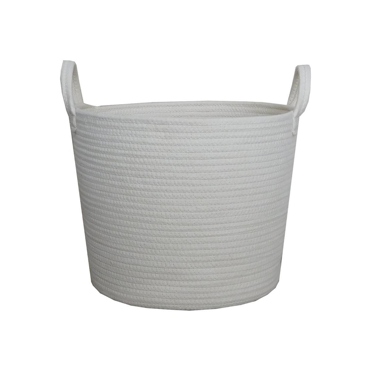 Cream Rope Basket Cream