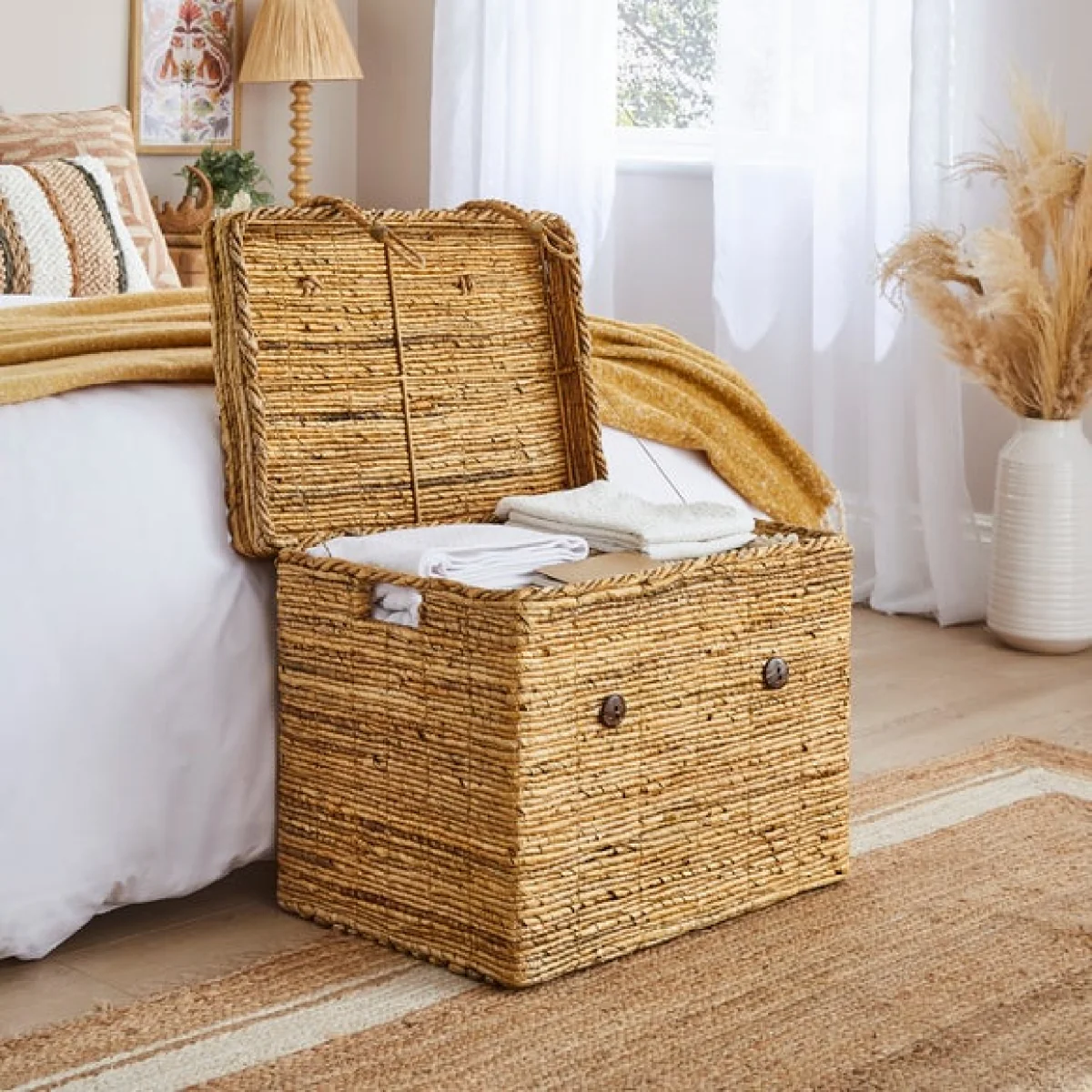 Large Trunk Banana Bark Storage Basket – image 2