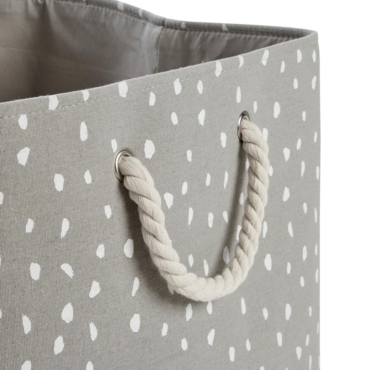 Dotty Storage Basket Grey Grey – image 4