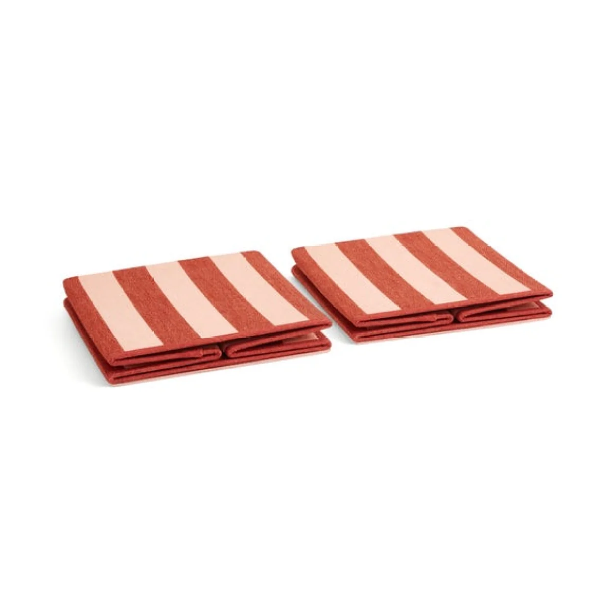 Beatrice Set of 2 Stripe Foldable Storage Box – image 3