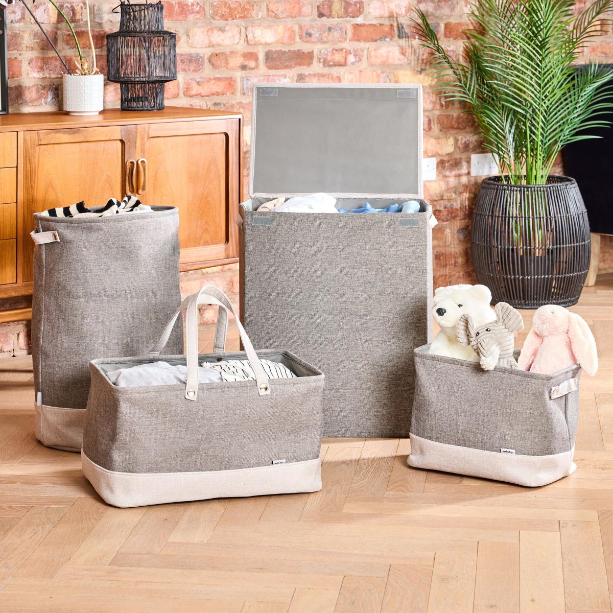 Minky Waterproof Laundry Basket – image 6