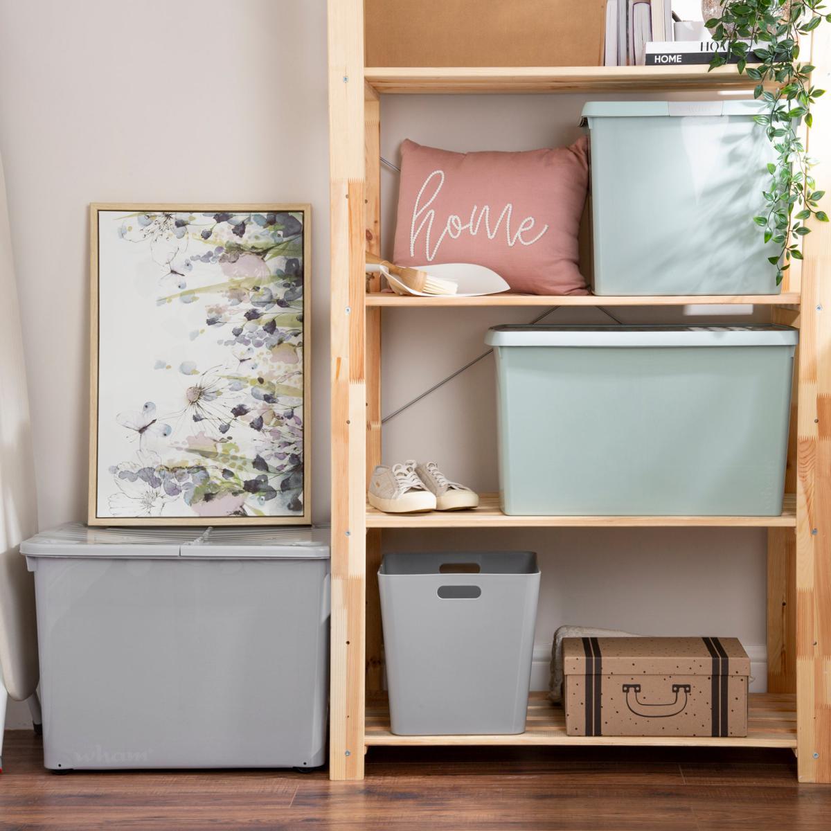 Studio Grey Storage Cube Light Grey – image 3