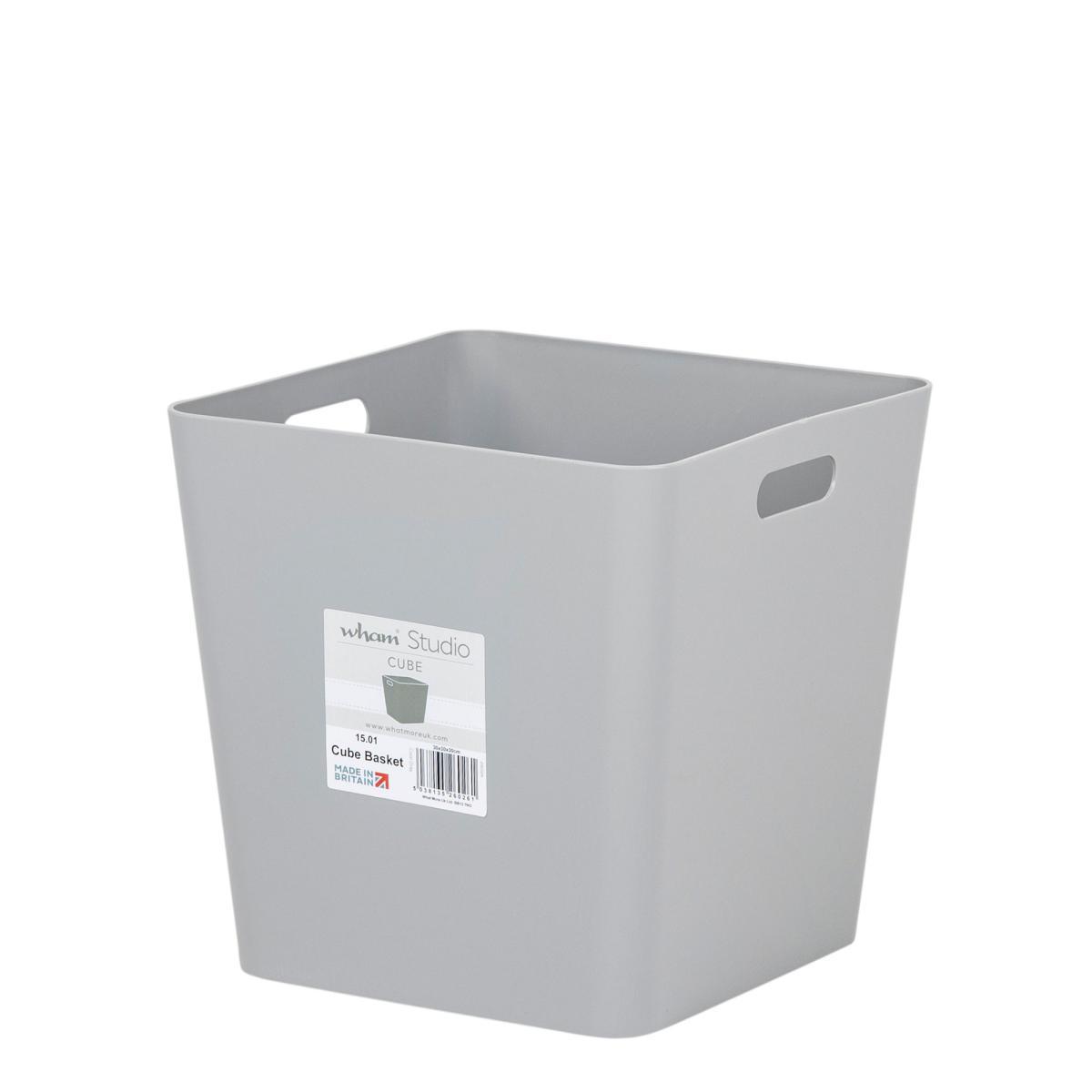 Studio Grey Storage Cube Light Grey – image 5