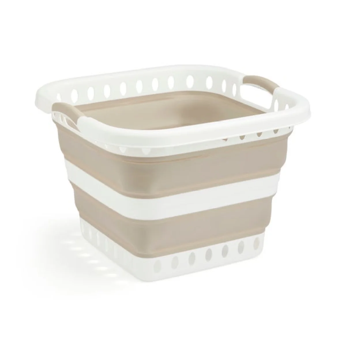 Collapsible Square Laundry Basket – image 3