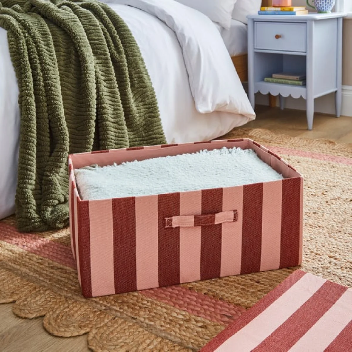 Beatrice Stripe Storage Box – image 2