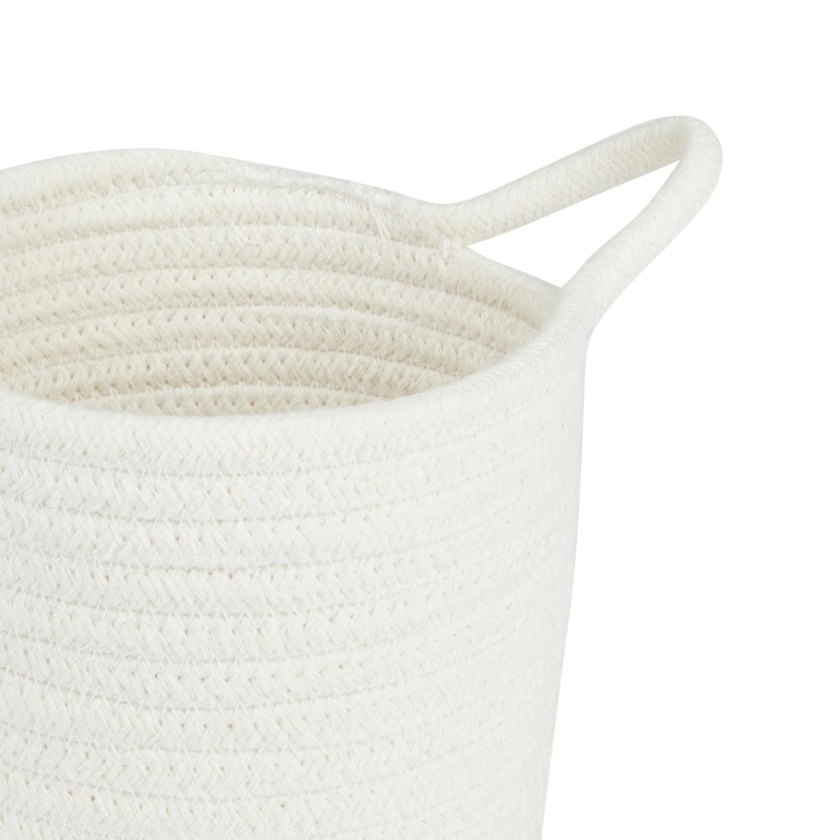 Rope Wall Basket Cream Cream – image 3